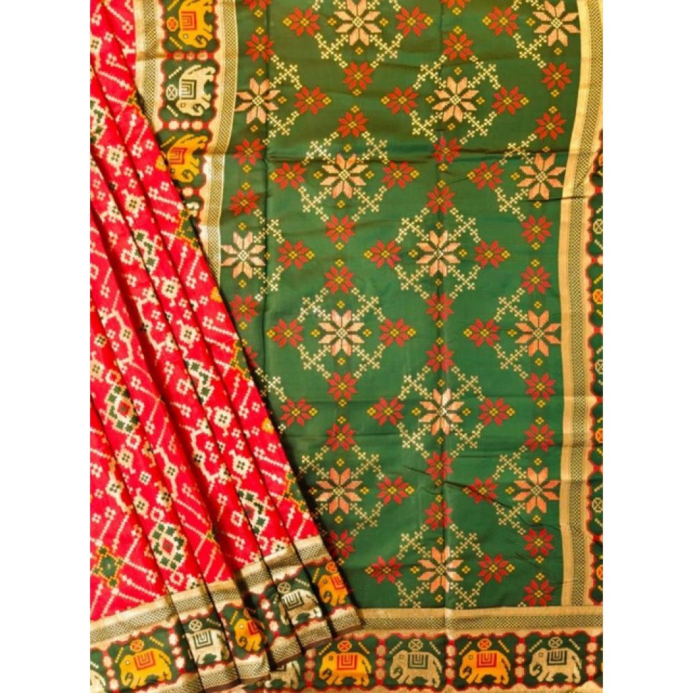 PID-65632-Generic-Women-S-Patola-Silk-Meena-And-Zari-Woven-Saree-With-Unstitched-Blouse-5-5-Mtr-Red-1000x1000-1.webp Women's Patola Silk Meena And Zari Woven Saree With Unstitched Blouse 5.5Mtr (Red) - Image 1