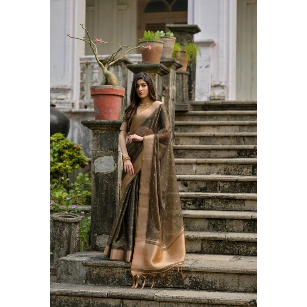 PID-65654-Generic-Women-S-Silk-Blend-Butti-Pattern-Saree-With-Unstitched-Blouse-5-5-Mtr-Coffee-2-1000x1000-1.webp Women's Silk_Blend Butti Pattern Saree With Unstitched Blouse 5.5Mtr (Coffee) - Image 1