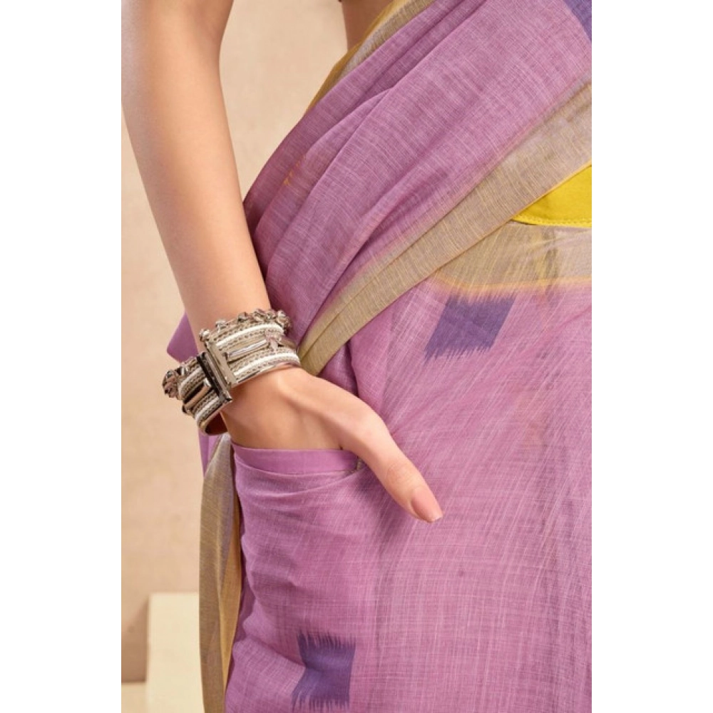 PID-65911-Women-s-Faux-Linen-Floral-Ready-to-wear-Saree-With-Unstitched-Blouse-5-5-Mtr-Lavender-4-1000x1000-1.webp Women's Faux Linen Floral Ready to wear Saree With Unstitched Blouse 5.5Mtr (Lavender) - Image 1