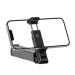 Aluminum-Plastic Solid Bluetooth Selfie Stick and Travel Tripod Stand (Silver-Black) - Image 3