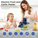 Plastic Solid An Electric Automatic Peeler (Blue) - Image 3