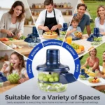 Plastic Solid An Electric Automatic Peeler (Blue) - Image 2