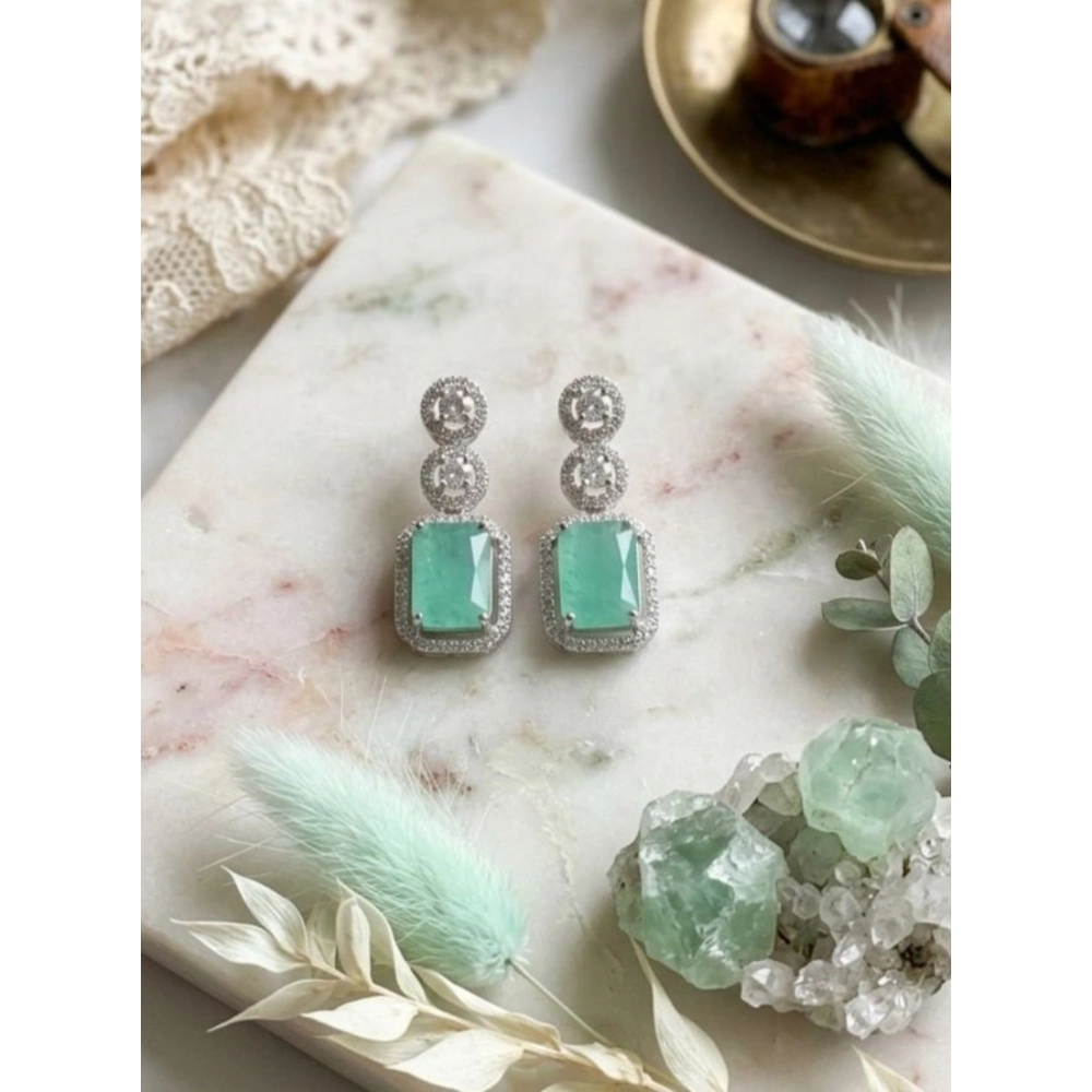 PID-66253-Women-s-Brass-Silver-Plated-Drop-Earrings-Turquoise-1-1000x1000-1.webp Women's Brass Silver Plated Drop Earrings (Turquoise) - Image 1