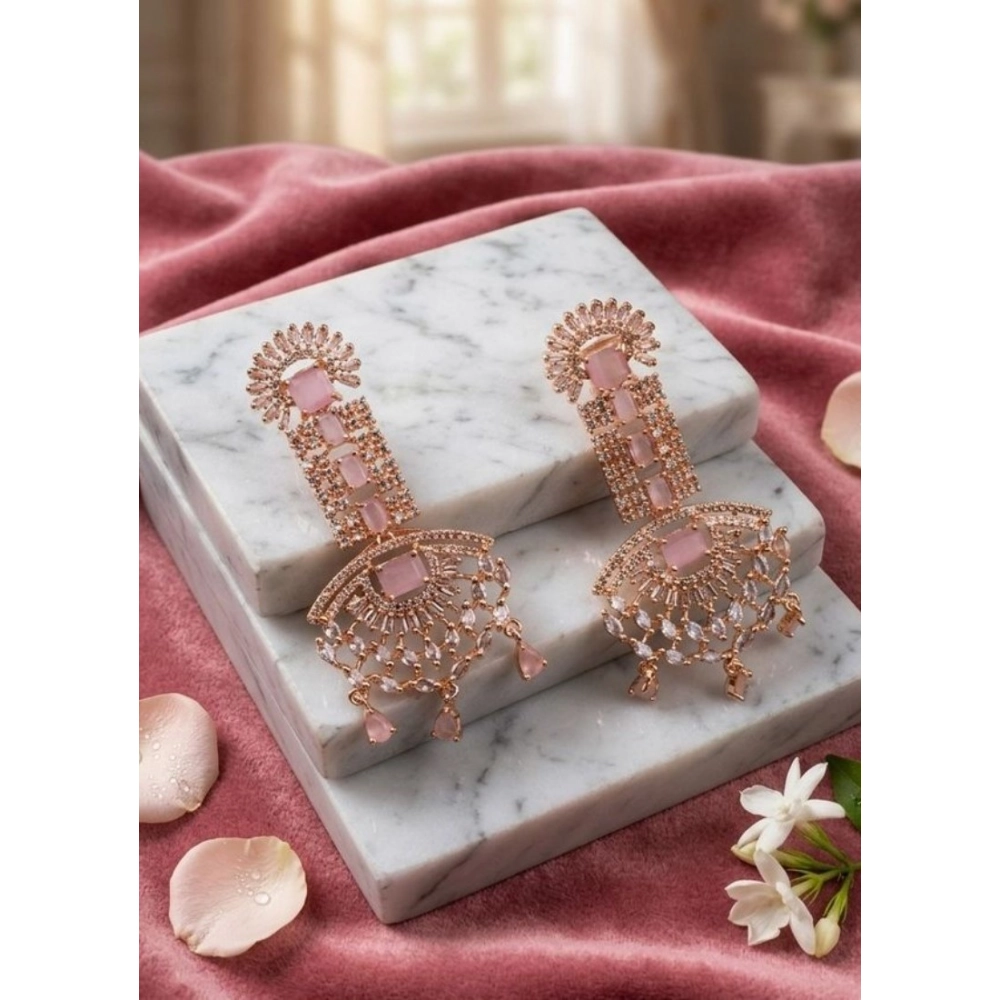 PID-66262-Women-s-Brass-Silver-Plated-Drop-Earrings-Pink-1-1000x1000-1.webp Women's Brass Silver Plated Drop Earrings (Pink) - Image 1