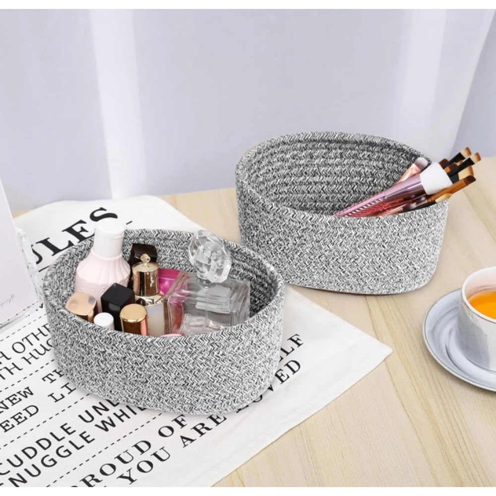 PID-66366-Cotton-Pack-Of-1-8x3-Inch-Kidi-Round-2-Set-Bedside-Organizer-With-Out-Lid-Black-4-1000x1000-1.webp Cotton 8x3 Inch Kidi Round 2 Set Bedside Organizer With Out Lid (Black) - Image 1