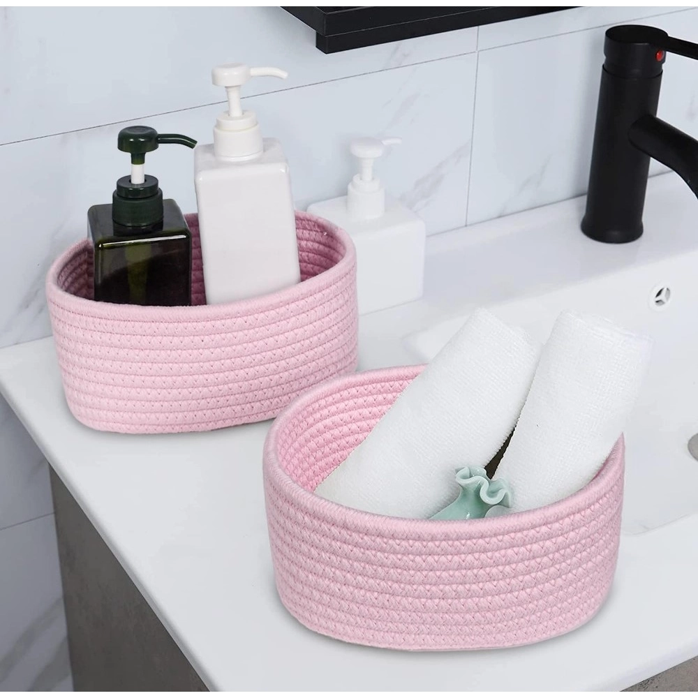 PID-66378-Cotton-Pack-Of-1-8x3-Inch-Round-2-Set-Bedside-Organizer-With-Out-Lid-Pink-4-1000x1000-1.webp Cotton 8x3 Inch Round 2 Set Bedside Organizer With Out Lid (Pink) - Image 1