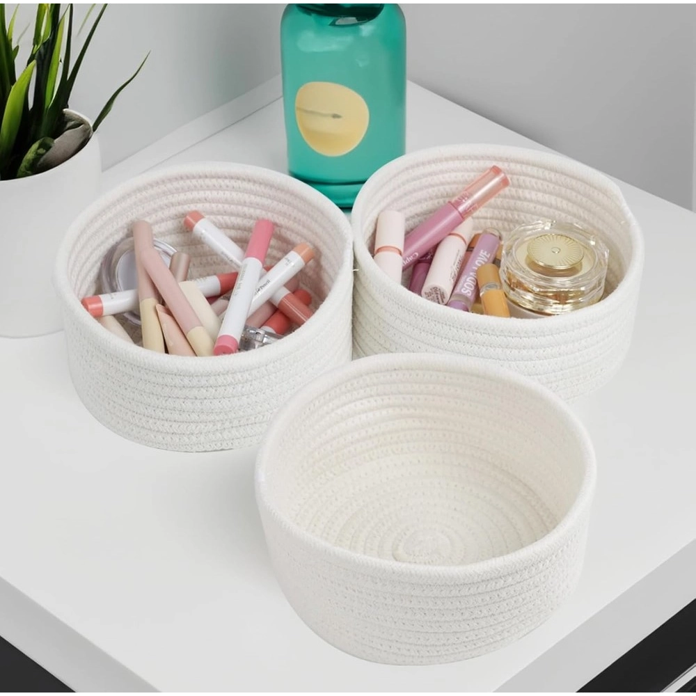PID-66382-Cotton-Pack-Of-1-8x3-Inch-Round-3-Set-Bedside-Organizer-With-Out-Lid-White-4-1000x1000-1.webp Cotton 8x3 Inch Round 3 Set Bedside Organizer With Out Lid (White) - Image 1