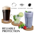 Cotton Pack Of_2 Rope Drink Coasters 4 Pcs Set (Beige) - Image 2