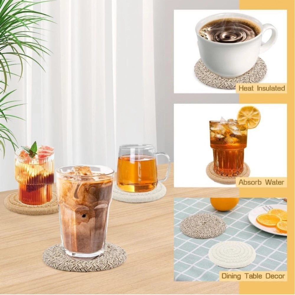 PID-66416-Cotton-Pack-Of-1-Rope-Drink-Coasters-6-Pcs-Set-Mix-3-1000x1000-1.webp Cotton Rope Drink Coasters 6 Pcs Set (Mix) - Image 1
