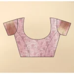Women's Cotton Silk Printed Saree With Unstitched Blouse 5.5Mtr (Pink) - Image 3