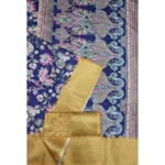 Women's Cotton Silk Floral Printed Saree With Unstitched Blouse 5.5Mtr (Multicolor) - Image 2