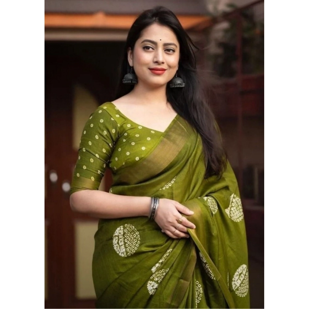 PID-66602-Women-s-Cotton-Silk-Printed-Saree-With-Unstitched-Blouse-5-5-Mtr-Green-1-1000x1000-1.webp Women's Cotton Silk Printed Saree With Unstitched Blouse 5.5Mtr (Green) - Image 1
