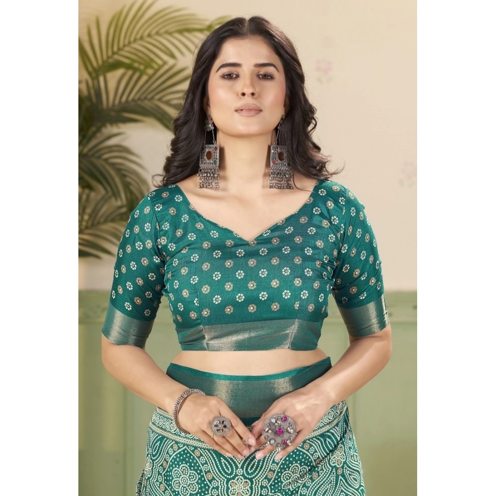 PID-66666-Women-s-Cotton-Silk-Floral-Printed-Saree-With-Unstitched-Blouse-5-5-Mtr-Rama-1-1000x1000-1.webp Women's Cotton Silk Floral Printed Saree With Unstitched Blouse 5.5Mtr (Teal) - Image 1