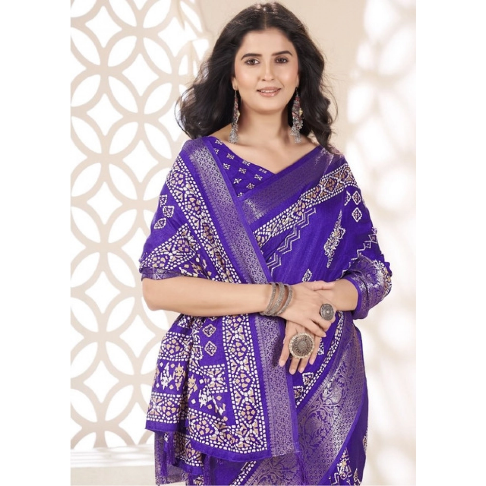PID-66682-Women-s-Cotton-Silk-Printed-Saree-With-Unstitched-Blouse-5-5-Mtr-Royal-Blue-1-1000x1000-1.webp Women's Cotton Silk Printed Saree With Unstitched Blouse 5.5Mtr (Royal Blue) - Image 1