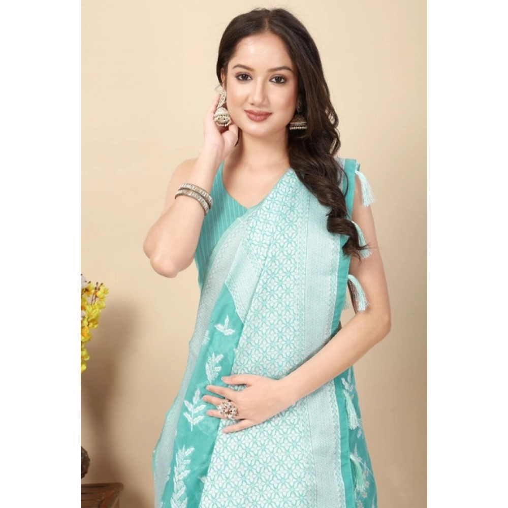 PID-66689-Women-s-Art-Silk-Jacquard-Printed-Saree-With-Unstitched-Blouse-5-5-Mtr-Sky-Blue-1-1000x1000-1.webp Women's Art Silk Jacquard Printed Saree With Unstitched Blouse 5.5Mtr (Sky Blue) - Image 1
