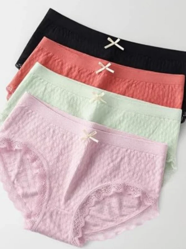 Pack of 2 2020 women's Cotton High Waist Full Coverage Briefs (Multicolor)
